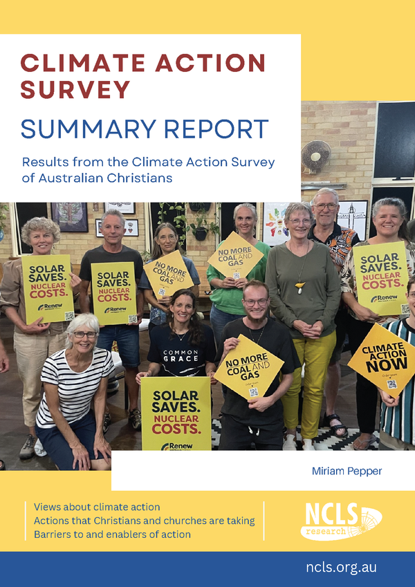Climate Action Survey SUMMARY Report – NCLS Research