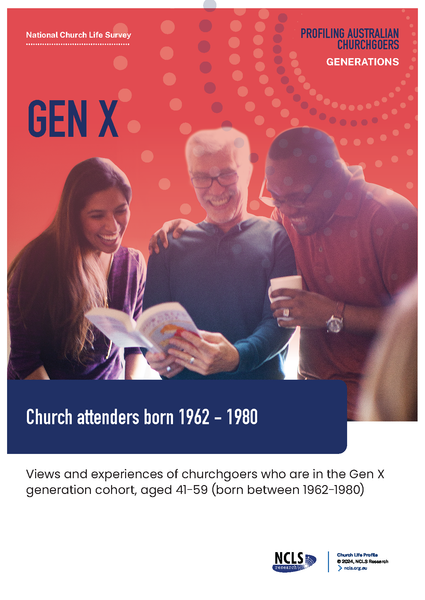 NCLS Church Attender Profile-Gen X