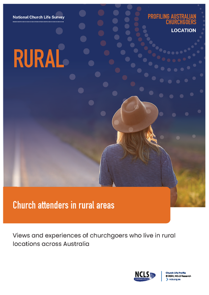 NCLS Church Attender Profile-Rural