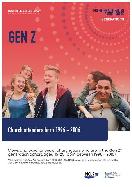 NCLS Church Attender Profile-Gen Z
