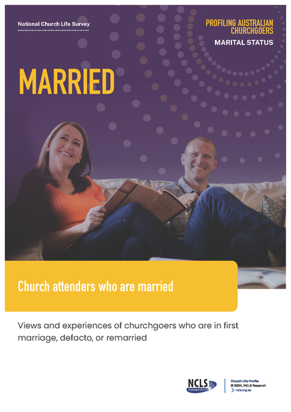 NCLS Church Attender Profile-Married