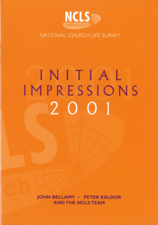 Initial Impressions: 2001 NCLS - Electronic (PDF)