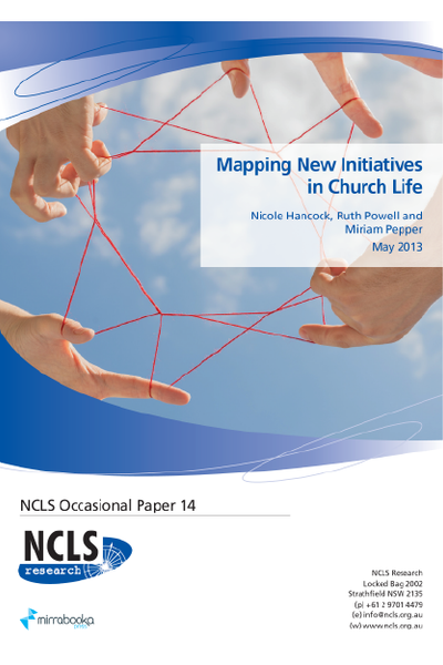 Mapping New Initiatives in Church Life - Electronic (PDF)